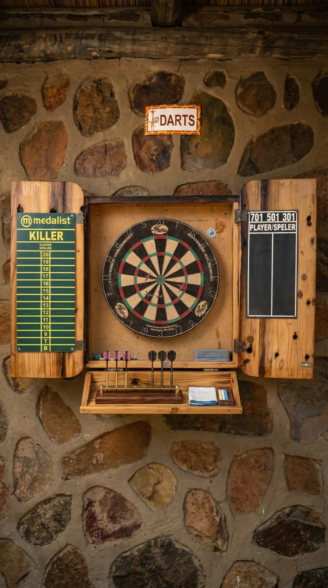 Darts outdoor activity at Rocking Giraffe Bush Lodge