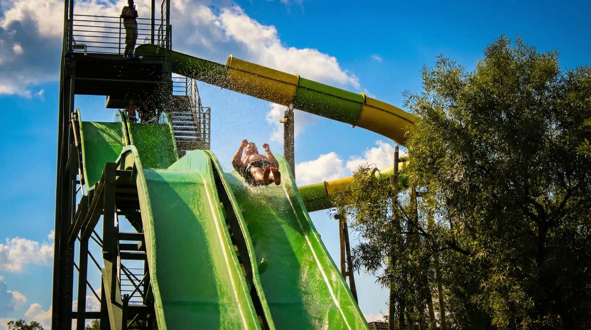 Rocking Giraffe Bush Lodge water slide texture
